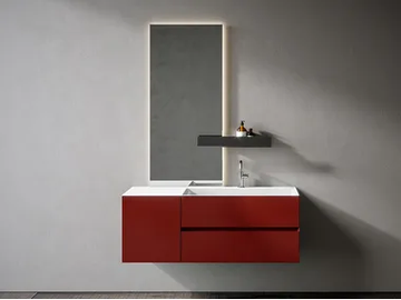 CHR4 007 - Wall-mounted vanity unit with drawers by Edoné by Agorà - view 2